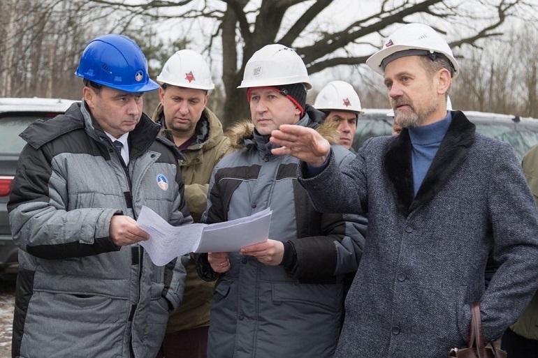 РУПП Гранит посетил первый заместитель Министра архитектуры и строительства Олег Швец