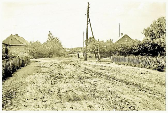Новая улица п. Микашевичи (1973 г)